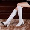 Women's boots 2026 Knight boots belt buckle decorative color Women's fashionable long boots