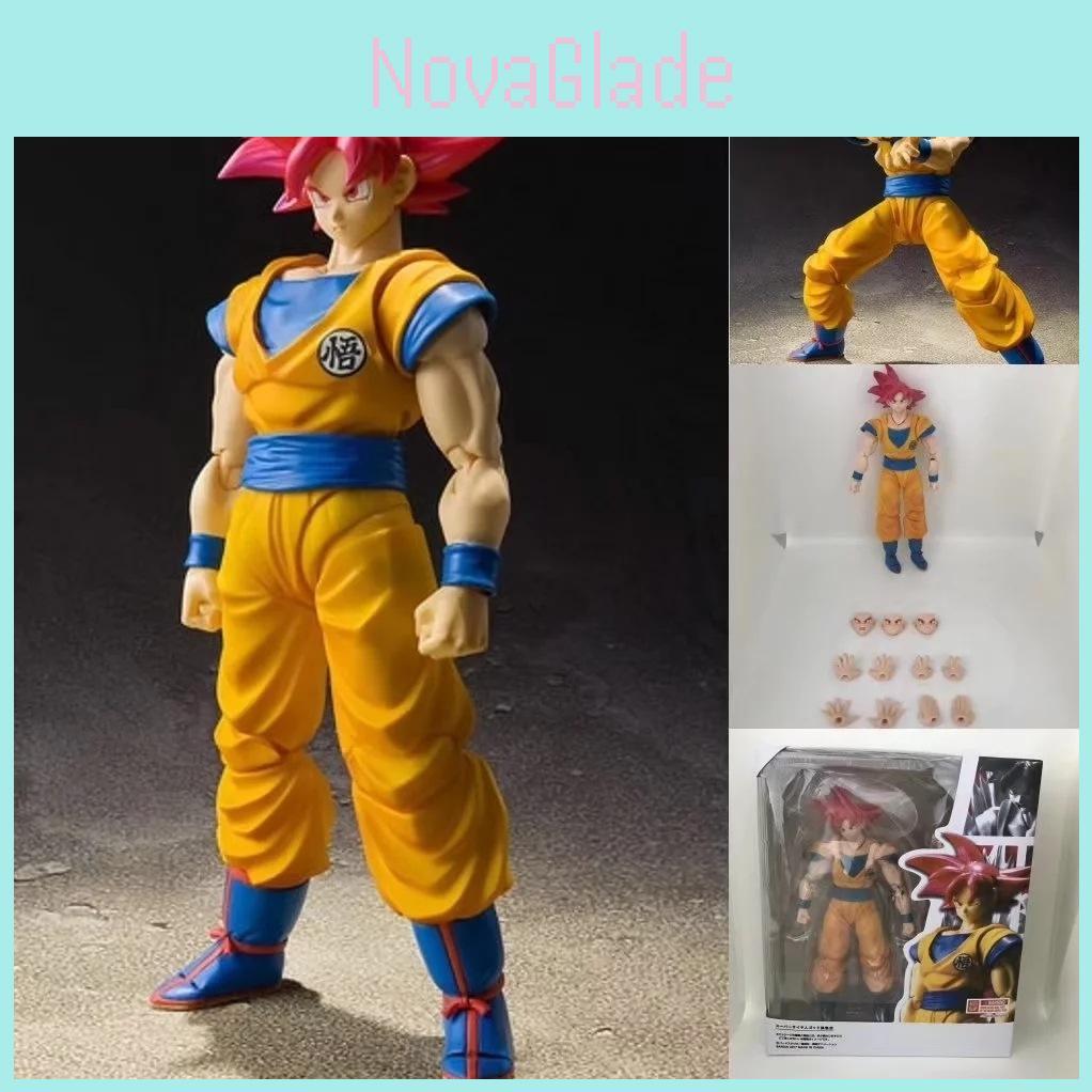 Dragon Ball Goku Figurka Akcji Jasne Kolory Bezpieczny i Wytrzymały Materiał PVC Świetna Dla Kolekcjonerów