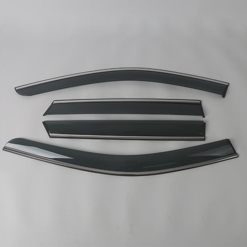 Cadillac LYRIQ 2022 Stainless Steel Rain Guards & Sun Visor Trim