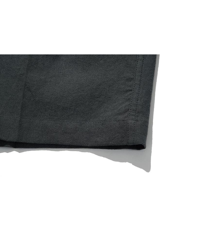 MOAA Soso Linen Half Pants (Charcoal)
