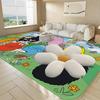 Cute Cartoon Les Barbapapa Floor Mat INS Style Soft Bedroom Floor House Laundry Room Mat Anti-skid Bedside Area Rugs
