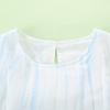 Montagut Girls' Striped Vest & Wide-Leg Pants Set