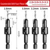 Woodworking Countersink Drill Bit Set: Precision Hole Opener and Screw Hole Beautification Tool.