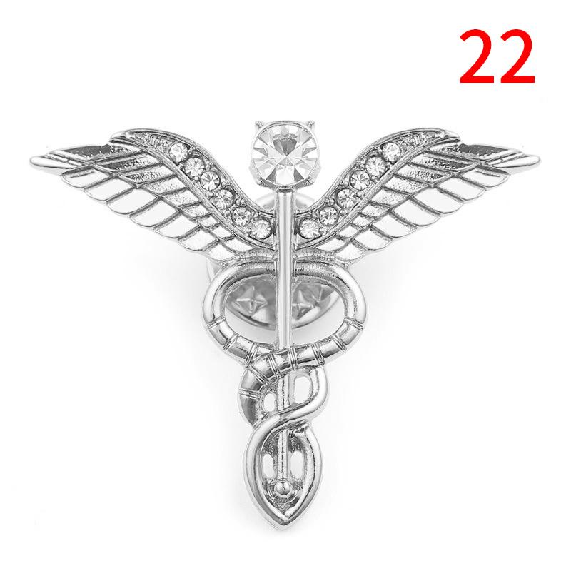 1Pc Women Accessories Doctors Nurse Medical Jewelry Newborn Brooches Metal Lapel Pin