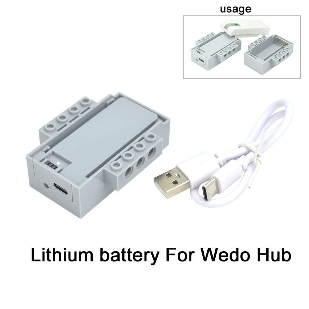 Electric PF Parts Toy Set Fit for Wedo 45300 Hub and WeDo 2.0 Software Fit for MEDIUM MOTORS 21980 45303 Toys Leduo