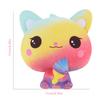 Squishy Slow Rebound Ice Cream Cat Doll Toy Squeeze Stress Reliever Decompression Toys For Children