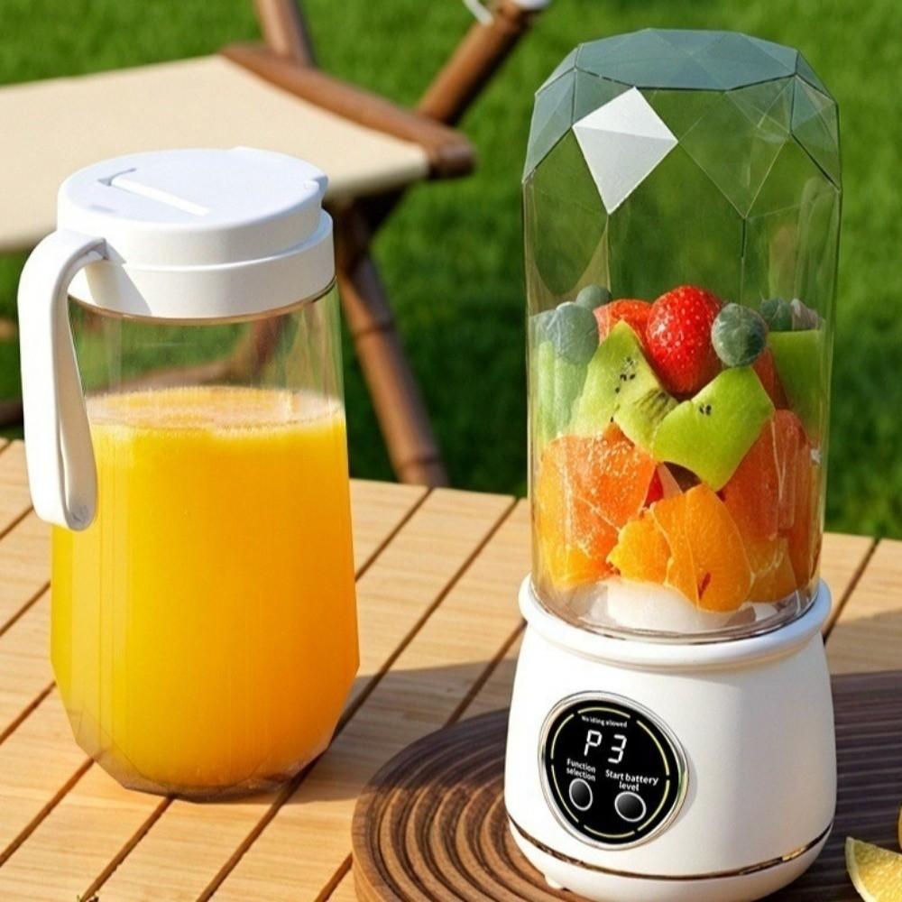 Wireless Handheld Blender Bottle 10 Blades Ice Crusher Electric Juice Blender Cup Smoothies