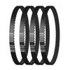 2/4 ks Náhradní vakuové řemeny Vakuový gumový hnací řemen pro 3M180 3M186 3M198 3M201 3M207 3M210 Roboty na čištění podlah