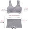 Pantie and Bra Girls Underwear Vest Development Teens Suit Pure Cotton Vest Double Layer Hipster Pub