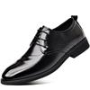 Fashion New Designer Spring Autumn Men's Leather Shoes Business Formal Commuter Work Shoes Male British Suit Groom Wedding Shoe Male