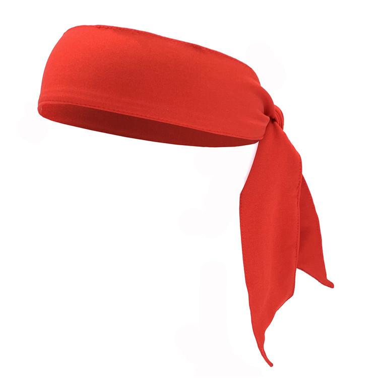 Unisex Quick-Dry Outdoor Sports Headband - Sweat-Absorbing, Elastic, Ideal for Tennis and Fitness