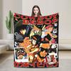 Cowboy Bebop Spike Spiegel Knitted Blanket Hot Japanese Anime  Fleece Throw Blanket Decoration Soft Warm Bedspread Multifunction
