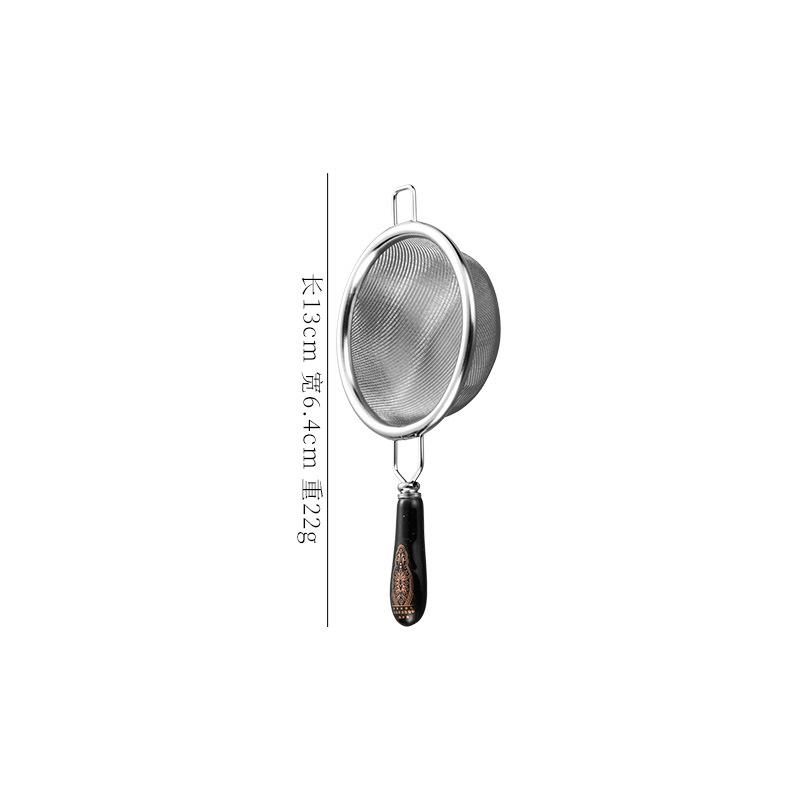 Stainless Steel 304 Tea Infuser & Strainer Set with Ceramic Filter Screen - Kung Fu Tea Accessories