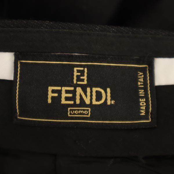 FENDI Made in Italy wool Slacks pants Gray Men's Used