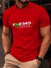 Biker 1N23456 One Down Five Up Unisexs Tee Motorcycle Rider Soft Cotton Short Sleeve Loose Casual Street Tops For Adult Bike Lovers