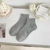 Sock Short Tights White Dot Women's Tights Solid Color Spring/Summer Simple and Versatile