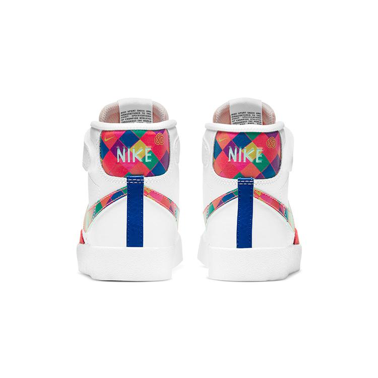 New Nike Blazer 77 'CNY Mid Top Kids' Skateboarding Shoes White Red Green Children Aged 3 7 Years Old DD8490-163