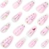 Press On Nail,Fake Nail Stick Glues On Nail False Nail Acrylic Nail Artificial False Nail for DIY Nail Art Designs