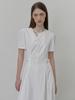 Etmont Neck Strap Belt Dress, White