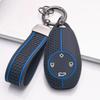 Key Fob Cover for Leapmotor T03 S01 C11 C01 with Keychain Anti-Scratch Shockproof Protective Shell Holder with Honeycomb Texture Shockproof Structure