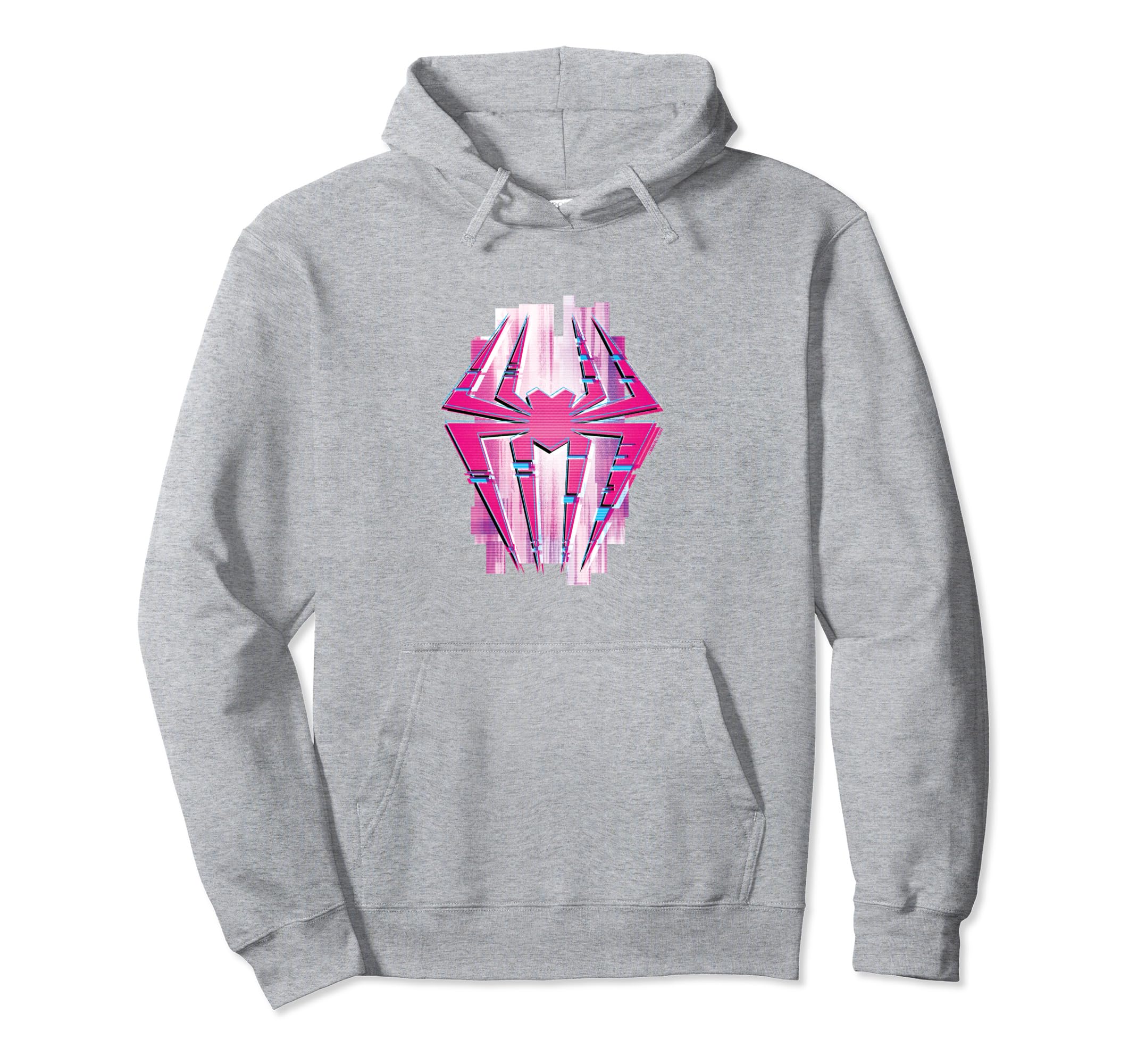 

Marvel Spider-Man: Into the Spider-Verse Part 1 Pink Glitch Hoodie