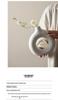 Creative Circular Ceramic Vase Set for Living Room Decor