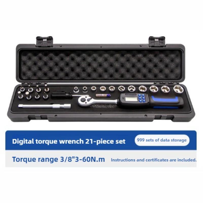 Portable Digital Display Torque Wrench High Precision Electronic Spanner Adjustable Automobile Repair Power Tool