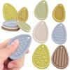Comforting Toys: A Set Of 6 Finely Textured And Soft Anxiety Stones  Suitable For Children With  - Soothing Silicone Anxiety Stones Travel Toys  Vibra