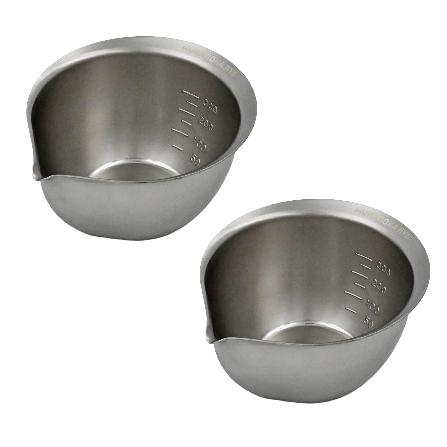 [Made in Tsubame-Sanjo] Village Blacksmith 18-8 Stainless Steel Drip-Free Bowl 11cm (Set of 2) 450ml Capacity Dishwasher Safe