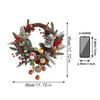Christmas Kitchen Cabinet Wreaths, Suitable For Decorating The Kitchen Or Doors, Both Indoors And Outdoors For Holiday Decorations