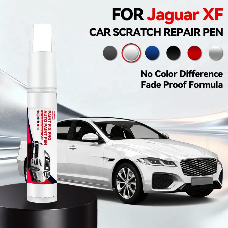

For Jaguar XF 1996-2026 Paint Repair Pen Touch Up Scratch Remover DIY Auto Accessories Black White Silver Gray Blue Red перлина білого кольору