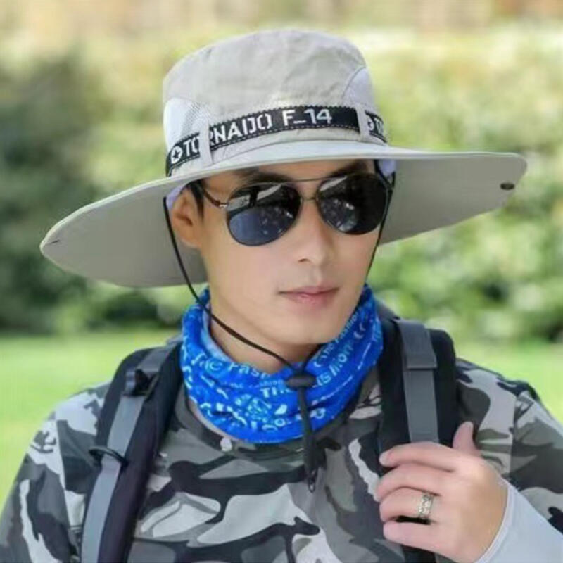 

Sun/UV protection bucket hat Beige sun protection hat