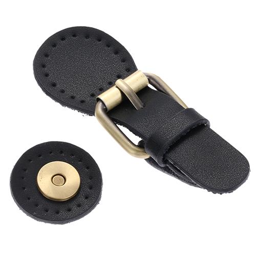 DRELD Magnetyczne zatrzaski do szycia skóry Zapięcia do szycia do ręcznie robionych torebek patchworkowych Akcesoria sprzętowe do zamków torebek