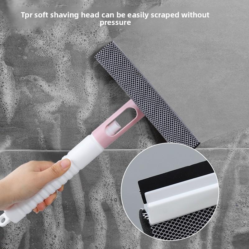 Multifunctional 3 In 1 Glass Cleaning Spray Artifact Household Wiper Special Window Cleaning Tool Brush