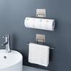 Punch-Free Disposable Dishcloth & Paper Towel Holder for Kitchen