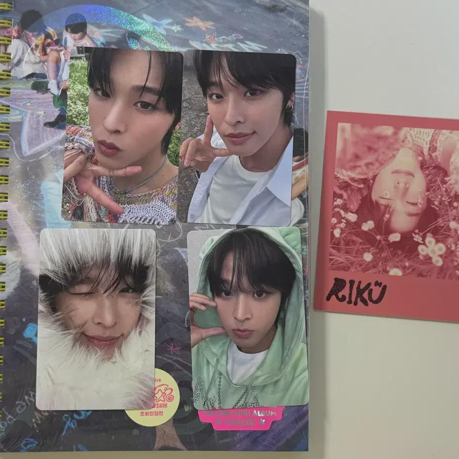 

Ncitywish Color Photobook Riku Full Set First Limited Edition Aying Miracle Photocard
