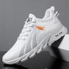 Breathable Shock-Absorbing 2025 Summer Men's White Mesh Running Shoes Casual Sports New