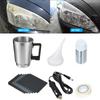 Car Headlights Renovation Polishing Kit 200ML Headlamp Restoration Kit Auto Headlights Renovation Polishing Restorer Set