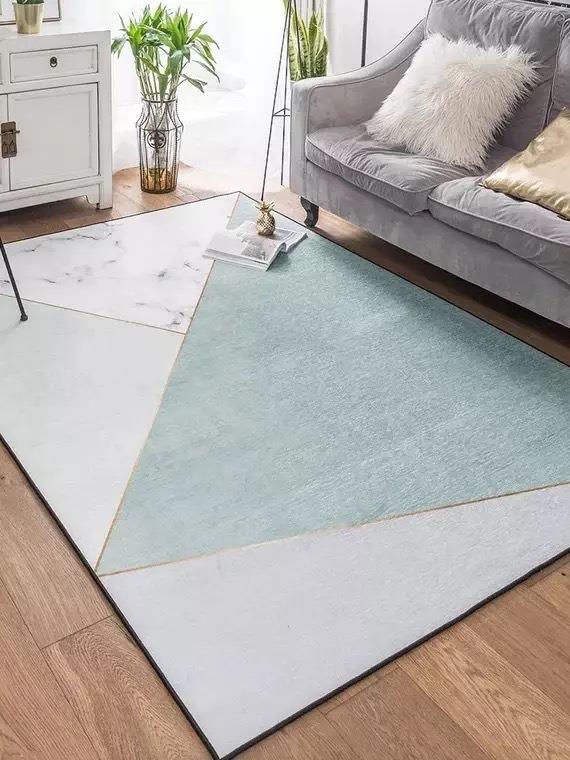 Geometric Abstraction Pattern Carpet Living Room Decoration Hallway Large Size Decor Rugs Bedroom Home Hotel Floor Mat Washable