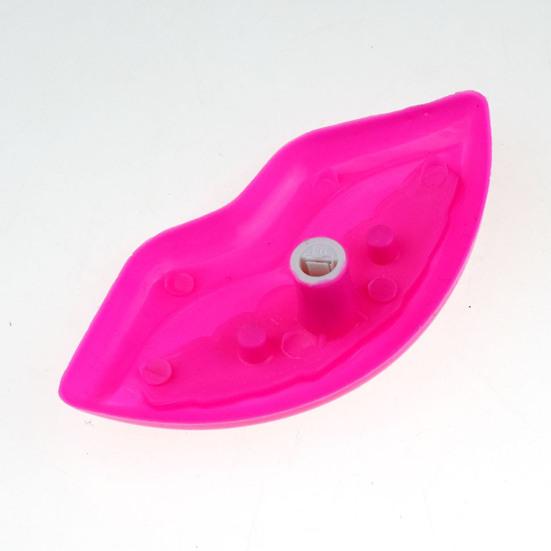 10Pcs Cartoon Whistle Wear-resistant Widely Applied Plastic Useful Portable Mini Toy for Kids