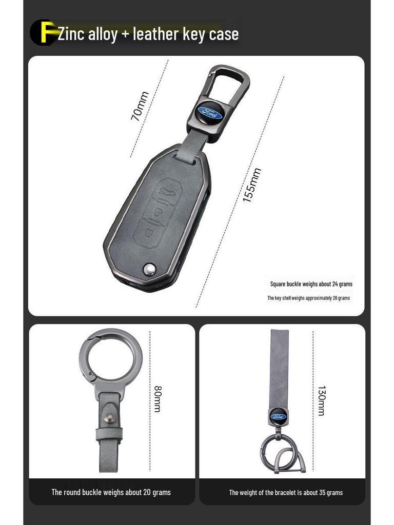Überarbeitetes Ford Mondeo, Edge, Bronco Schlüsselgehäuse für 2023 Modelle