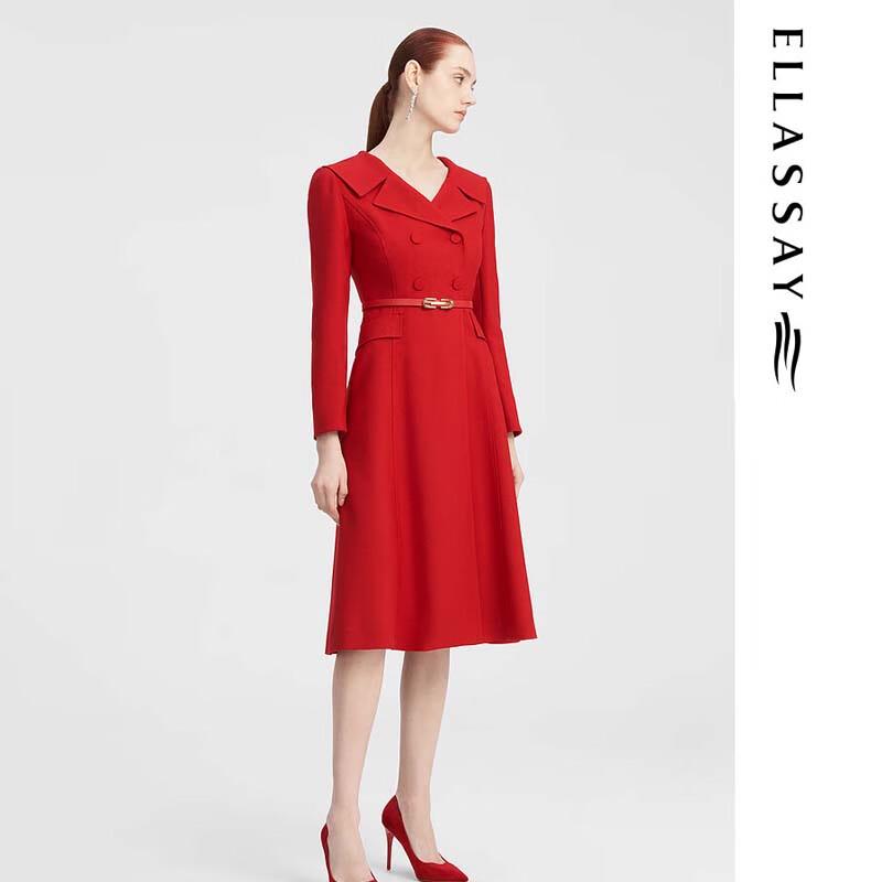 ELLASSAY Women's Premium Merino Wool Dress