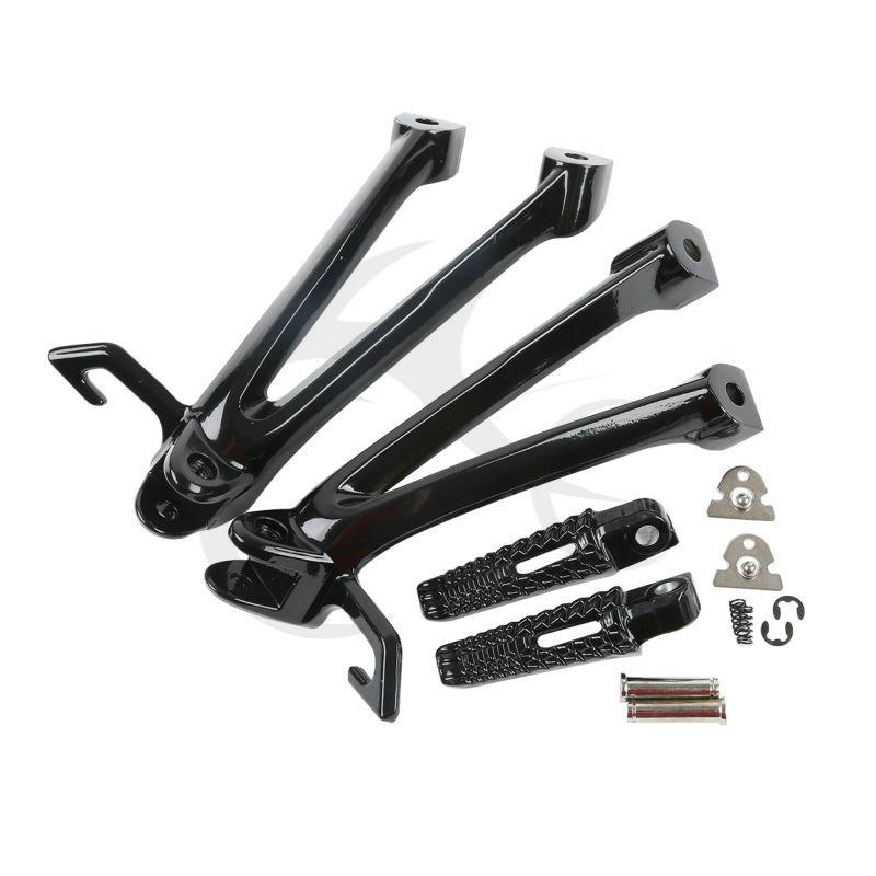 Motorcycle Rear Passenger Footrest Foot Pegs For Suzuki GSXR GSX-R 600 750 2006-2007 K6 K7