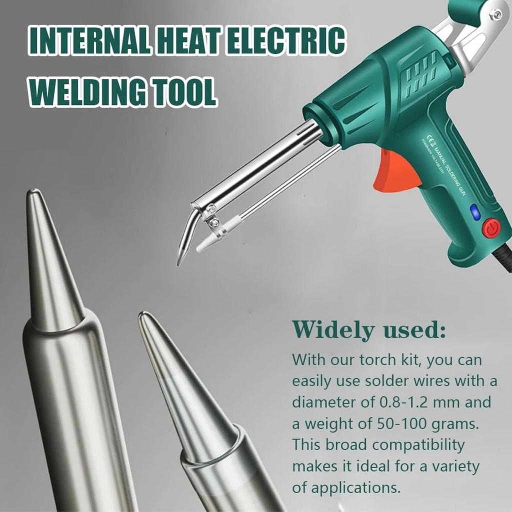 3-in-1 Welding, Cutting & Rust Removal Kit - Fast Heating, Ergonomic, Ideal for Beginners & DIY