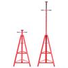 Under Hoist Tripod Stand, 2 Ton Capacity High Lift Jack Stand Reach Underhoist Support, Lifting from 1200 Mm To 2150 Mm, 4-Level Adjustable Height,