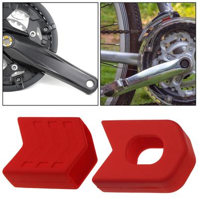 1 pár chráničů kliky jízdního kola MTB Horský cyklokros Crankset Čepičky Chránič Proti poškrábání Vysoká