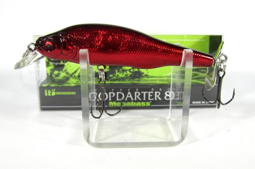 

Плавающая приманка Megabass Prop Darter 80 GLX Rainy Red (5425)