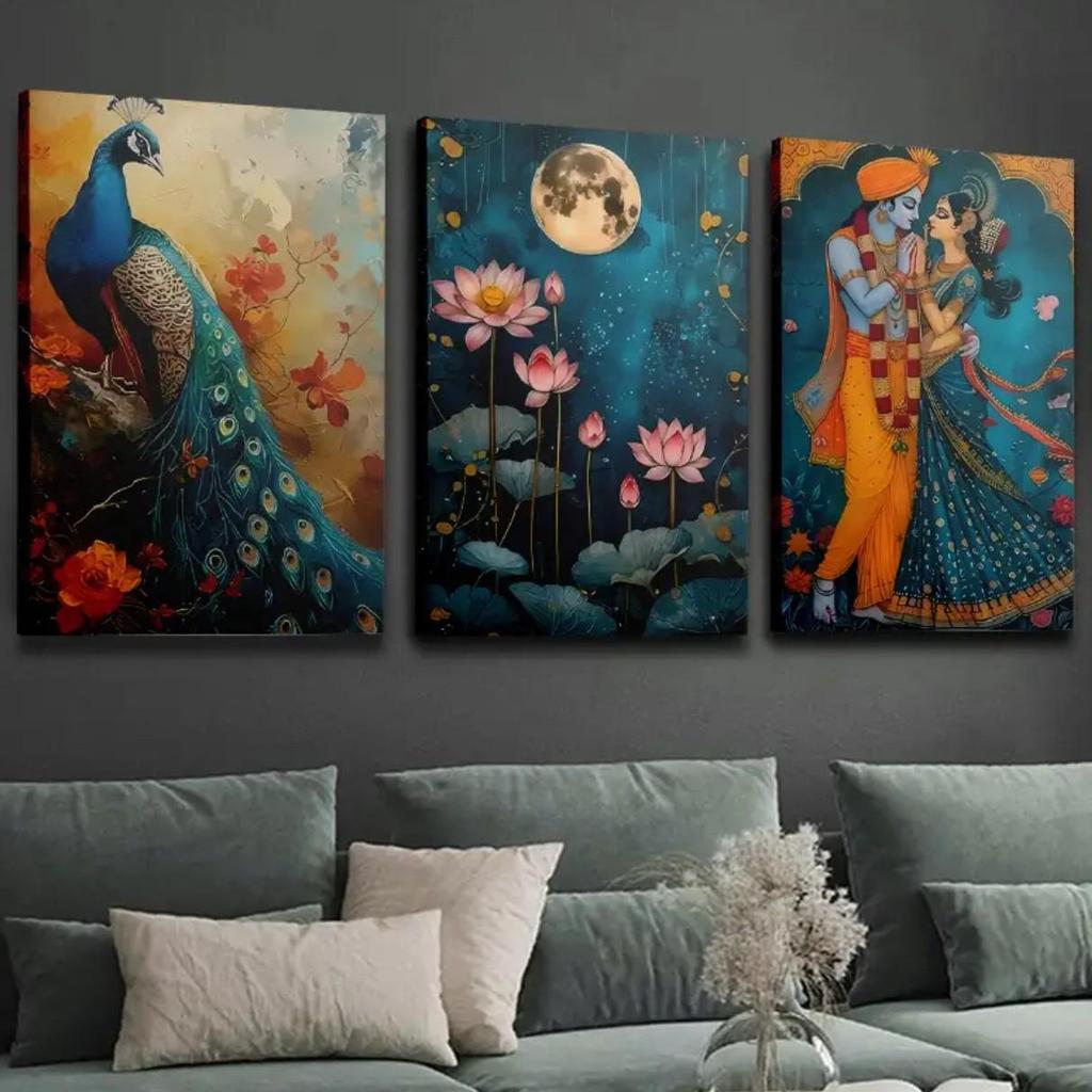 Middle Eastern Mural Art Decorative Classroom Hanging Figure Painting