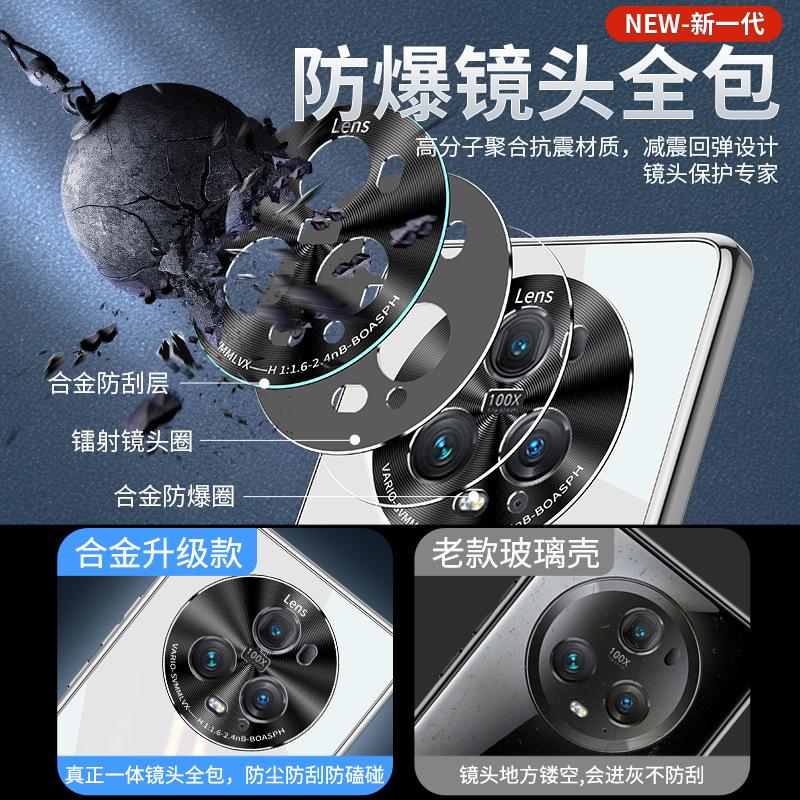 Applicable to Honor magic1 mobile phone case Huawei magic1pro new electroplated glass all-inclusive anti-drop magic case