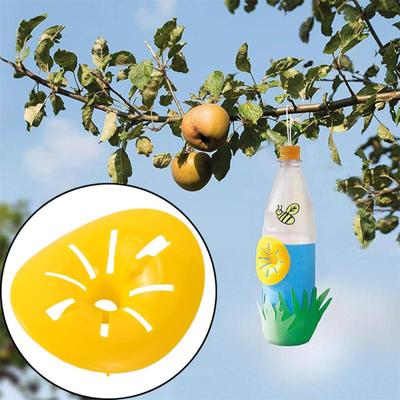 10/20pcs Wasp Trap Catcher Flower Shape Flying Insects Funnel Trap Bee Hornet Catcher Garden Outdoor Hanging Pest Control Tools